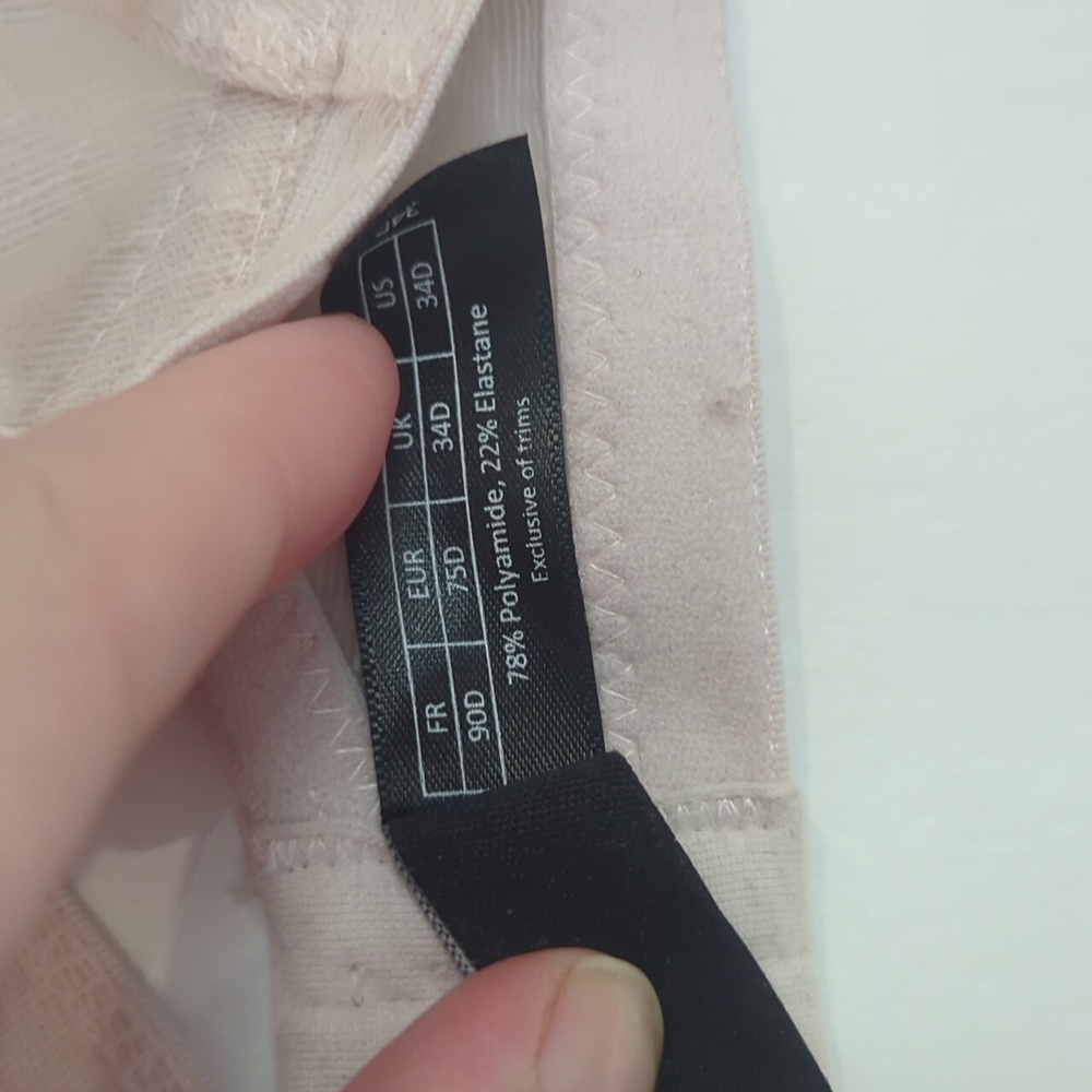 Else Sheer Pink Kate Underwire Bra - Picture 5 of 5